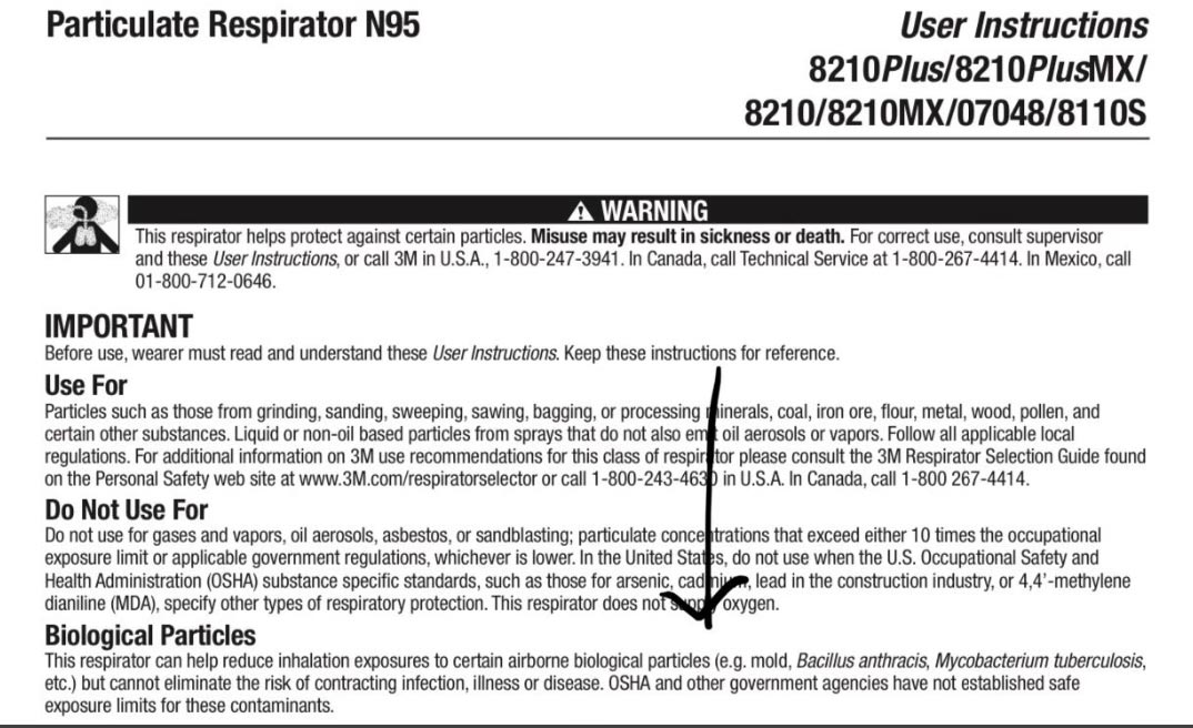 N95 Warning